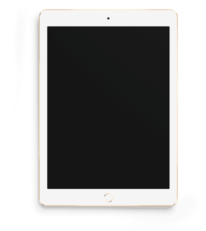 Empty iPad